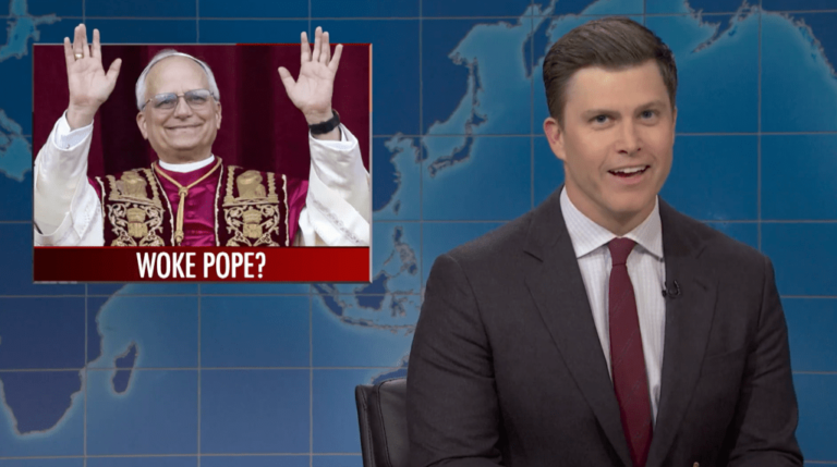 Colin Jost On Right-Wing Ire At Pope Leo XIV: ‘No Woke Catholics’
